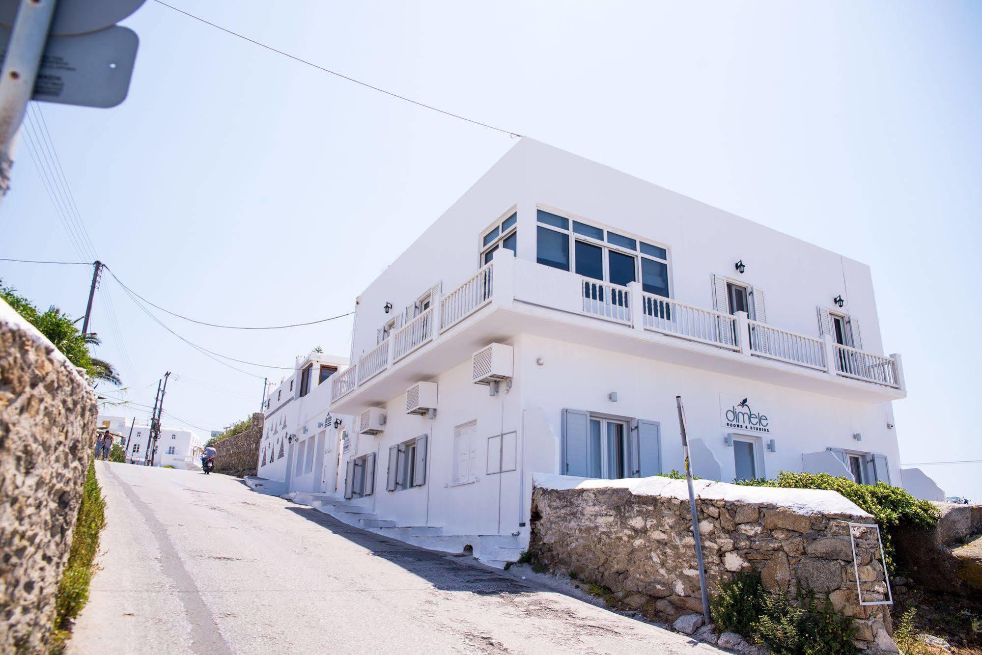 Dimele Rooms & Studios Mykonos Town Екстериор снимка